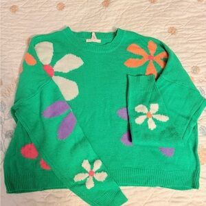 Floral Sweater